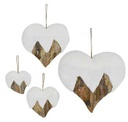 Cuore innevato grande nal-0070 cm. 39 x41