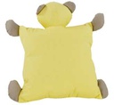 Cuscino orsetto giallo medio st-0536 cm. 35 x 35