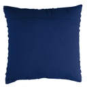 Cuscino tessuto blu cm 40x40h12