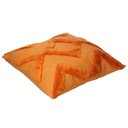 Cuscino tessuto arancione cm 40x40h12