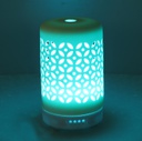 Diffusore ceramica bianco con spina cmø9