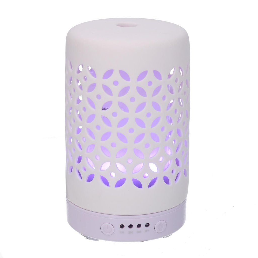 Diffusore ceramica bianco con spina cmø9