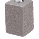 Dispenser sapone grigio della serie Petra