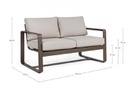 Divano 2P C-C Merrigan Coffee Yk14