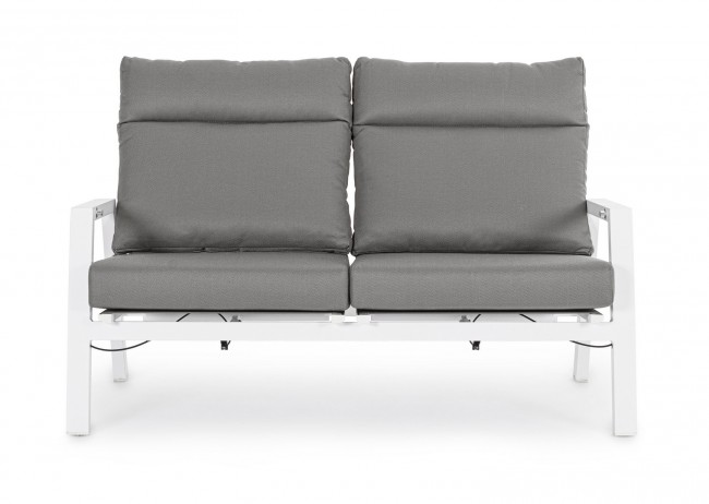 Divano 2P Recl C-C Kledi Bianco Jx11