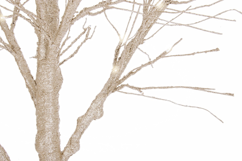 Albero Timber in metallo rivestito in carta altezza 210 - 120Led ip20