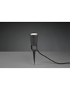 Faretto Da Esterno Orientabile Ubangi Nero Con Picchetto GU10 IP65 Trio Lighting