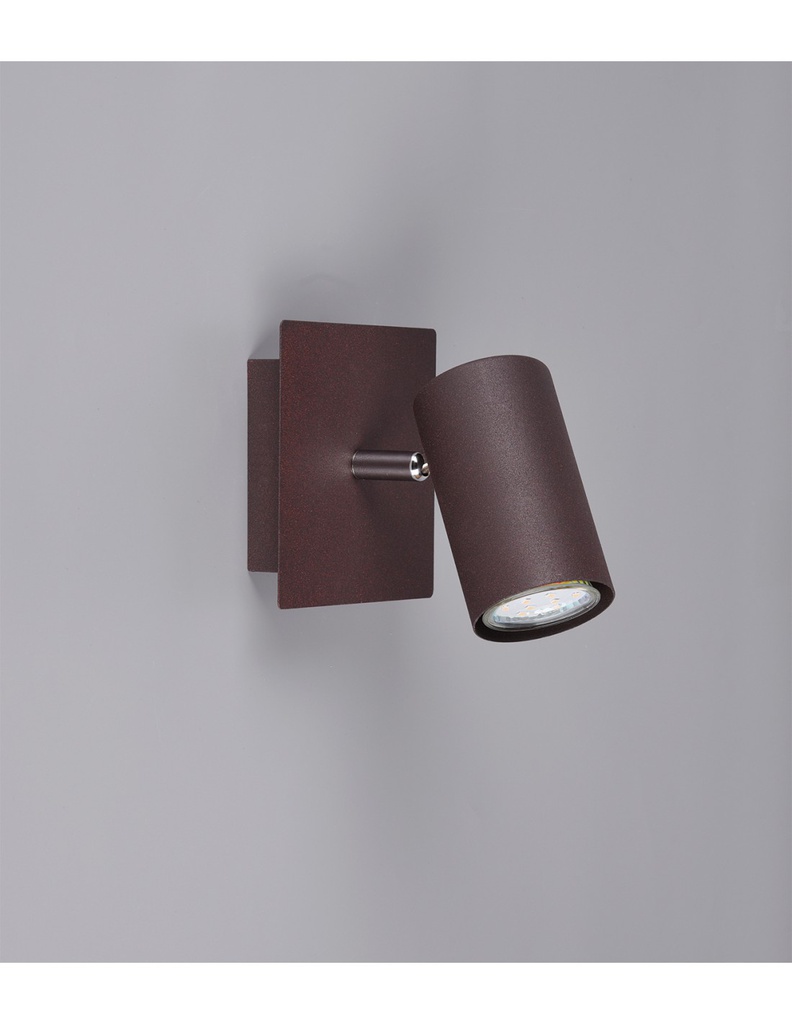 Faretto Spot Orientabile Marley Ruggine GU10 Trio Lighting