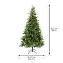 Albero di Natale Allison pine H 210 x ø 127 cm