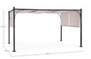 Gazebo Slide 3x4 cm antracite-grigio