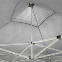 Gazebo pieghevole 2x2 Bianco in PVC impermeabile