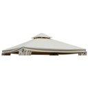 Gazebo ricambio tetto Dallas Lusso 3x4 cm