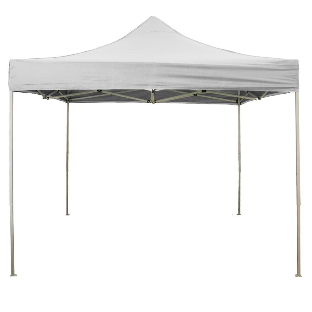 Gazebo richiudibile pieghevole 3 x 2 Bianco in PVC impermeabile
