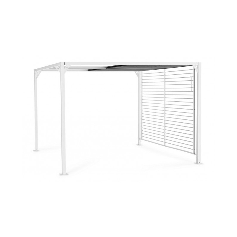 Gazebo Noah da esterno bianco 3x3,6 m