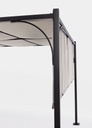 Gazebo Slide 3x4 cm antracite-grigio