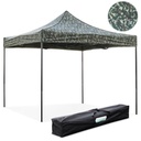 Gazebo pieghevole 3x3 Mimetico in PVC impermeabile