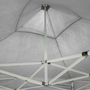 Gazebo richiudibile pieghevole 3 x 2 Bianco in PVC impermeabile