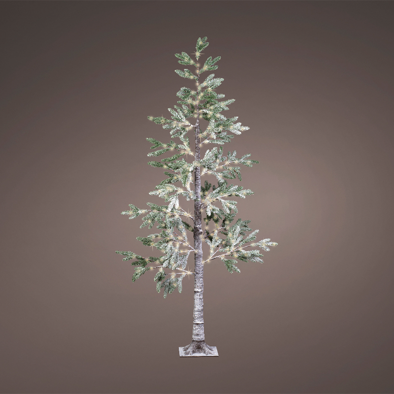Albero di Natale con 270 led esterno-interno H210 x Ø60