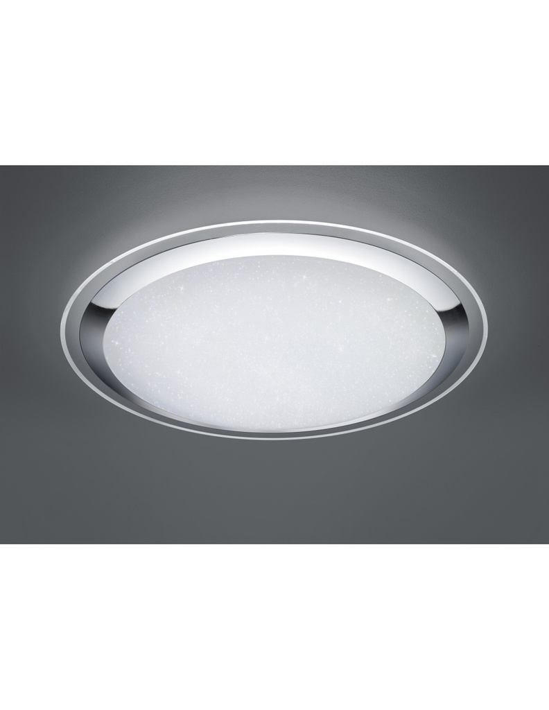 Grande Plafoniera Led Dimmer Miko Glitter Ø85 cm Trio Lighting