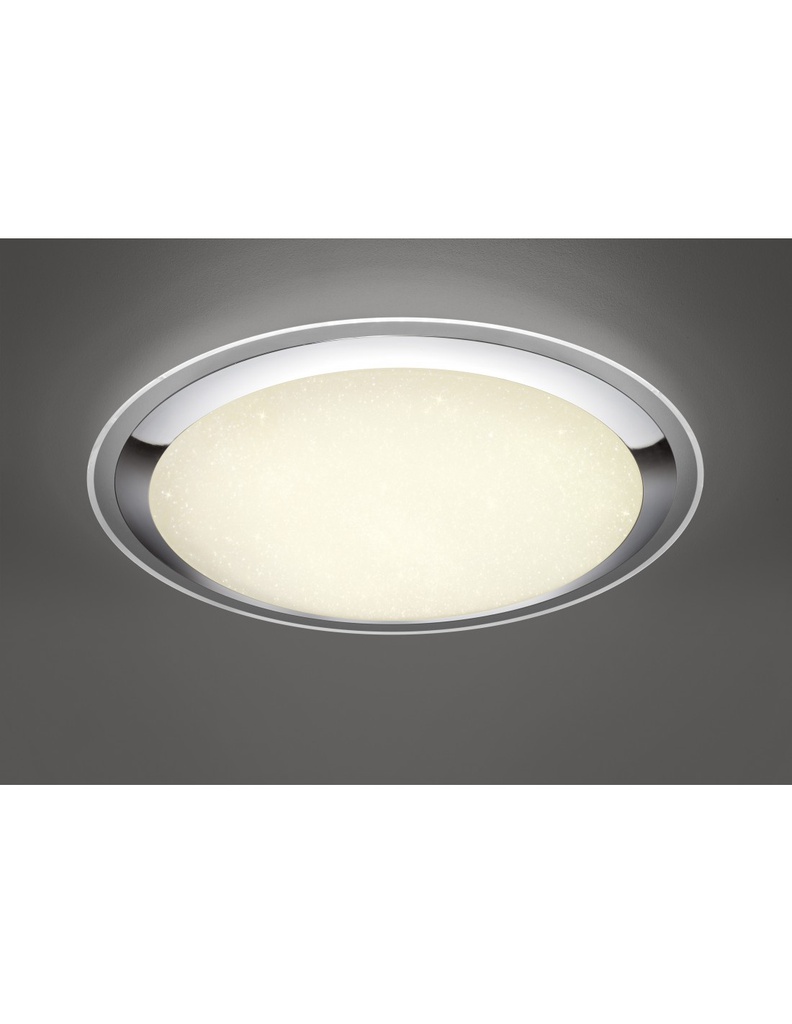 Grande Plafoniera Led Dimmer Miko Glitter Ø85 cm Trio Lighting
