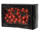 Grappolo decorativo di Natale rosso ø2 cm