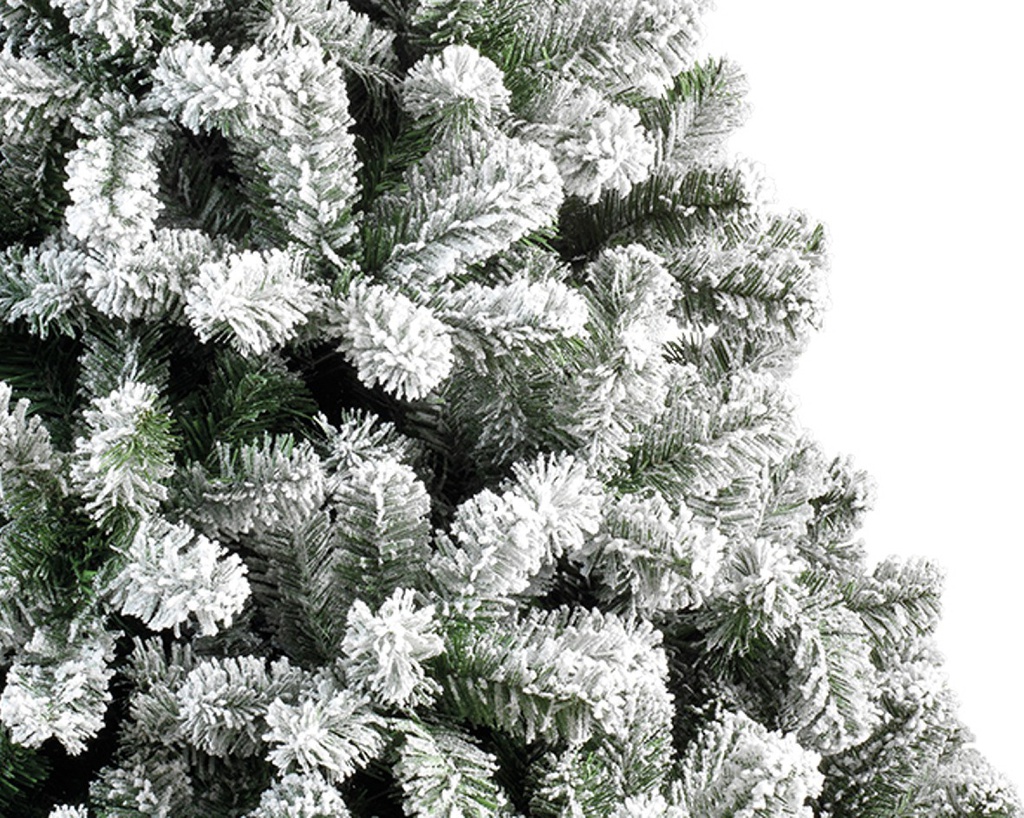 Albero di Natale pino innevato  diametro cm 147 x 240 h