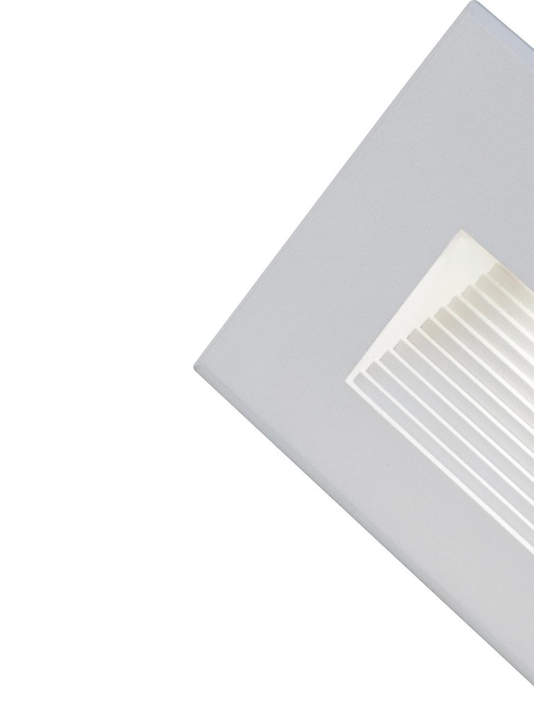 Incasso Aperto 3W Led 4000K  linea spina  alluminio