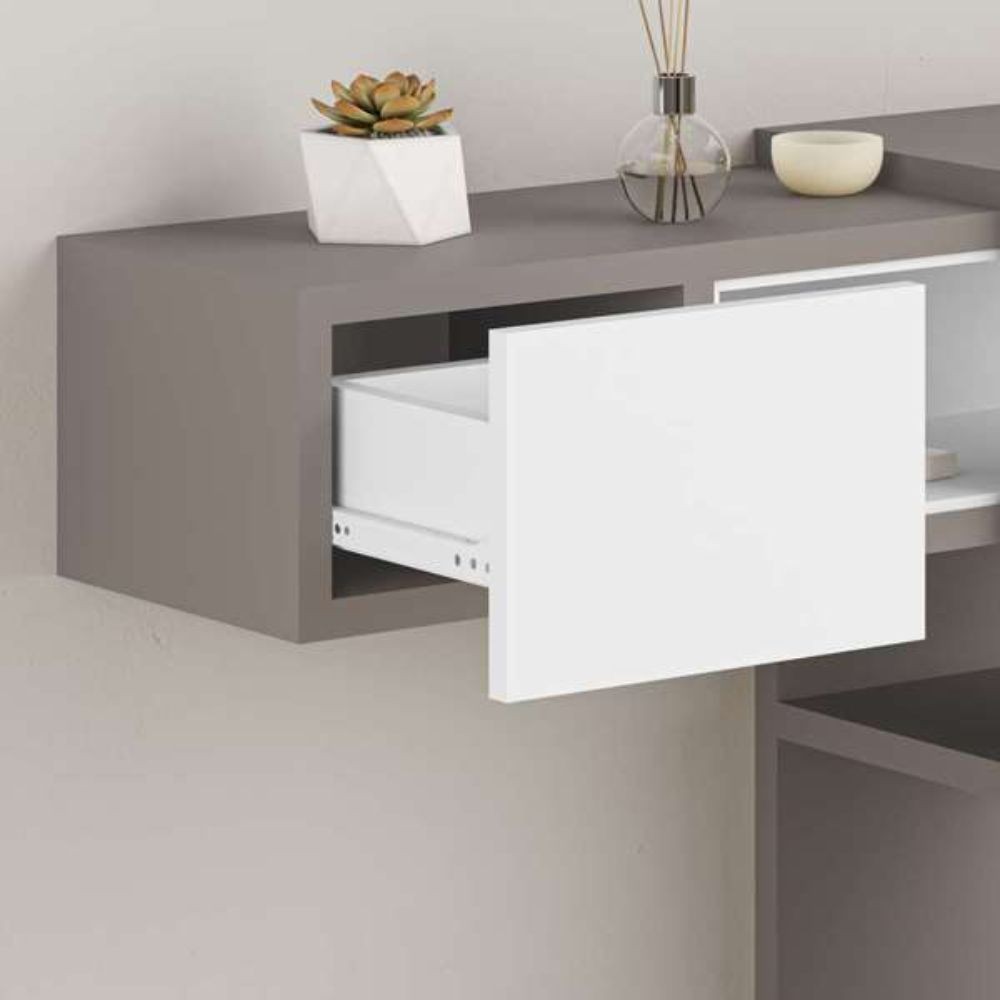 Ingresso Efes Mocha Bianco con Specchio L100 x P30 x 72.5 H cm