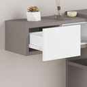 Ingresso Efes Mocha Bianco con Specchio L100 x P30 x 72.5 H cm