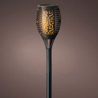 Kaemingk Paletto Solare Solar Torch Luce Effetto Fiamma