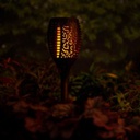 Kaemingk Paletto Solare Solar Torch Luce Effetto Fiamma