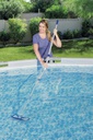 Kit per Pulizia Piscina Fuori Terra con Retino e Spazzola 58234