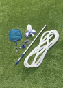Kit per Pulizia Piscina Fuori Terra con Retino e Spazzola 58234