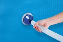 Kit per Pulizia Piscina Fuori Terra con Retino e Spazzola 58234