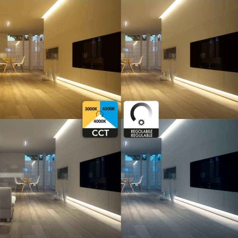 Kit striscia smart LED 5 metri CCT 48 w