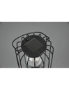 Lampada Da Appoggio Gabbia Metallo Nero Cotoca Con Sensore Trio Lighting