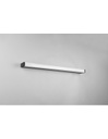 Lampada Da Parete Bagno IP44 Led 12w Fabio Nero L80 cm Trio Lighting