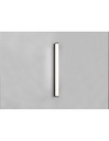 Lampada Da Parete Bagno IP44 Led 12w Fabio Nero L80 cm Trio Lighting