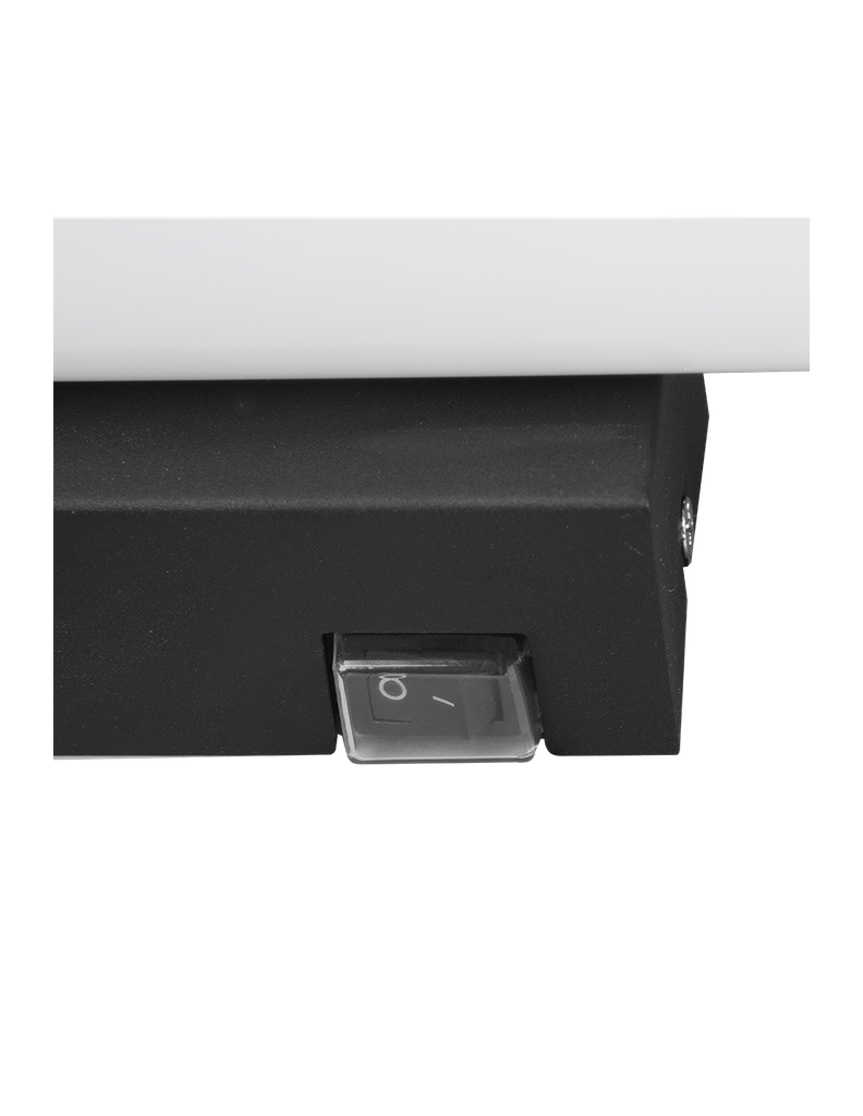 Lampada Da Specchio Mattimo Led 4,3w Nero 40cm IP44 Trio Lighting