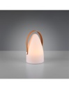 Lampada Da Tavolo Led Rgbw Haiti Bianco Ø13 cm IP44 Trio Lighting