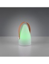 Lampada Da Tavolo Led Rgbw Haiti Bianco Ø13 cm IP44 Trio Lighting