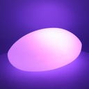 Lampada Led in plastica ricaricabile multicolor