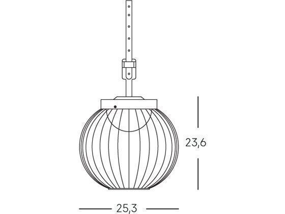 Lampada Portatile 20W Led 4000K  linea cage  bianco