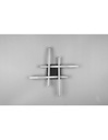 Lampada Soffitto Moderna Route Nero 4 Bacchette Led 4000k Trio Lighting