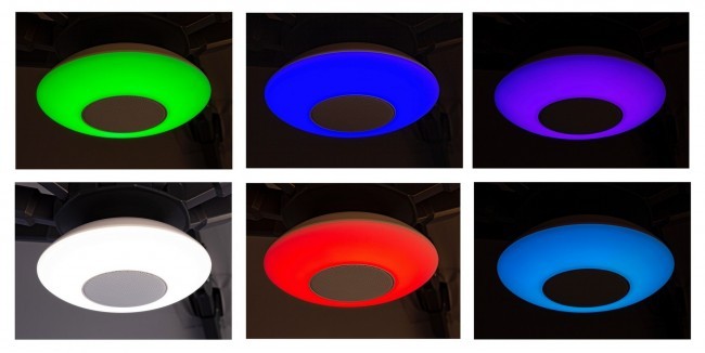 Lampada Speaker con LED per ombrellone iperbriko