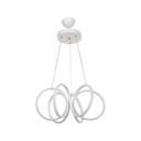 Lampada a sospensione LED Ilya forma spirale bianca MDL4439 EFFEZ