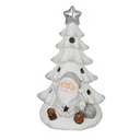 Albero led con babbo natale nci-3800 cm. 24 x 21,5 h 42