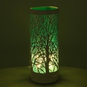 Lampada aroma metallo touch verde cmø10h26
