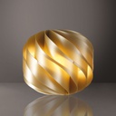 Lampada da Tavolo New Gold Cm. 25 x 23h