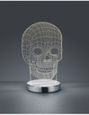 Lampada da Tavolo Skull Led Dimmerabile H21 cm Trio Lighting
